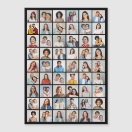 Creëer Your Ewn 54 Photo Collage Magnetic Kaart