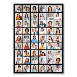 Creëer Your Ewn 54 Photo Collage Photo Enlargement Foto Afdruk