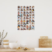 Creëer Your Ewn 54 Photo Collage Poster (Keuken)