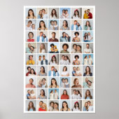 Creëer Your Ewn 54 Photo Collage Poster (Voorkant)