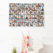 Creëer Your Ewn 54 Photo Collage Spandoek (Insitu)