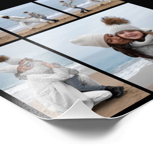 Creëer Your Ewn 5 Photo Collage Foto Enlargement Foto Afdruk (Hoek)