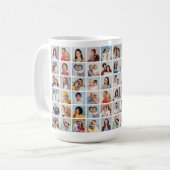 Creëer Your Ewn 60 Photo Collage Koffiemok (Voorkant links)
