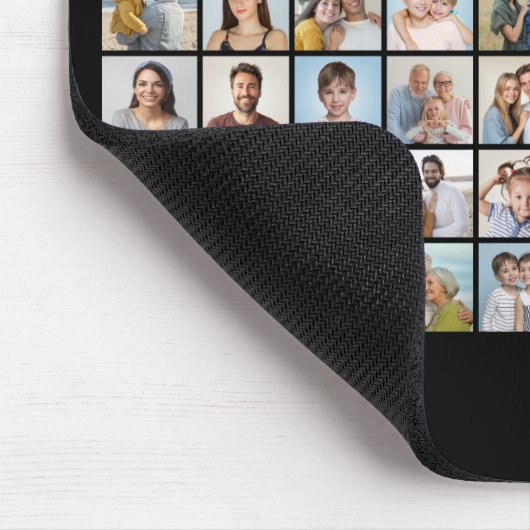 Creëer Your Ewn 60 Photo Collage Muismat (Hoek)