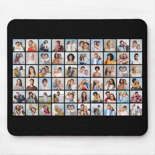 Creëer Your Ewn 60 Photo Collage Muismat (Voorkant)