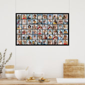 Creëer Your Ewn 60 Photo Collage Poster (Keuken)