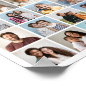 Creëer Your Ewn 60 Photo Collage Poster (Hoek)