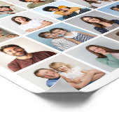Creëer Your Ewn 60 Photo Collage Poster (Hoek)