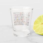 Creëer Your Ewn 60 Photo Collage Shot Glas (Achterkant)