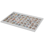 Creëer Your Ewn 60 Photo Collage Snijplank (Hoek)