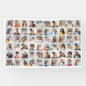 Creëer Your Ewn 60 Photo Collage Spandoek (Horizontaal)