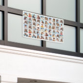 Creëer Your Ewn 60 Photo Collage Spandoek (Buitenkant Gebouw)