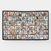 Creëer Your Ewn 60 Photo Collage Spandoek (Horizontaal)