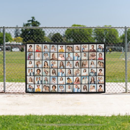 Creëer Your Ewn 60 Photo Collage Spandoek (Insitu)