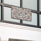Creëer Your Ewn 60 Photo Collage Spandoek (Buitenkant Gebouw)
