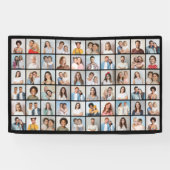 Creëer Your Ewn 60 Photo Collage Spandoek (Horizontaal)