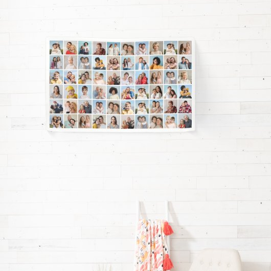 Creëer Your Ewn 60 Photo Collage Spandoek (Insitu)