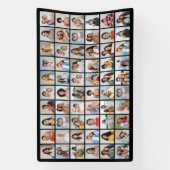 Creëer Your Ewn 60 Photo Collage Spandoek (Verticaal)