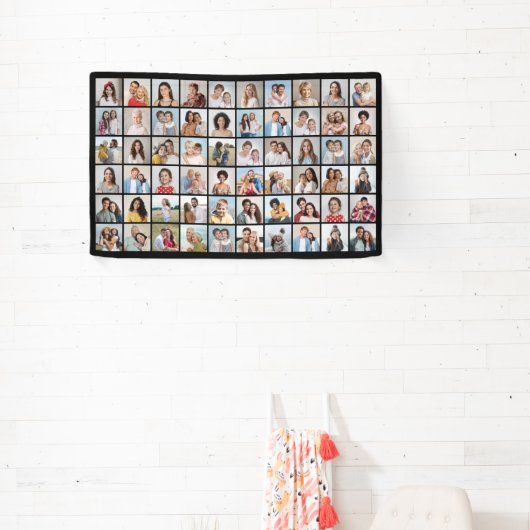 Creëer Your Ewn 60 Photo Collage Spandoek (Insitu)