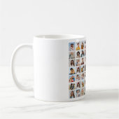 Creëer Your Ewn 63 Photo Collage Koffiemok (Links)