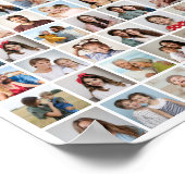 Creëer Your Ewn 63 Photo Collage Poster (Hoek)