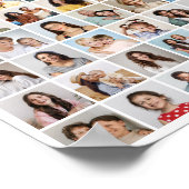 Creëer Your Ewn 63 Photo Collage Poster (Hoek)