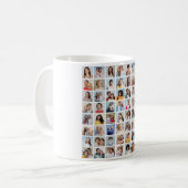 Creëer Your Ewn 64 Photo Collage Koffiemok (Voorkant links)