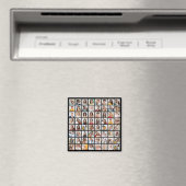 Creëer Your Ewn 64 Photo Collage Magneet (Insitu (Vaatwasser))