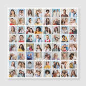 Creëer Your Ewn 64 Photo Collage Magnetic Kaart (Voorkant)