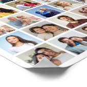 Creëer Your Ewn 64 Photo Collage Poster (Hoek)