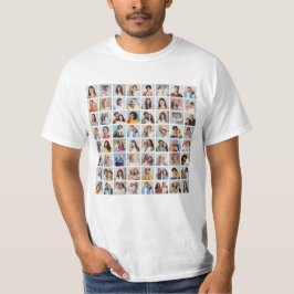 Creëer Your Ewn 64 Photo Collage T-shirt