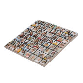 Creëer Your Ewn 64 Photo Collage Tegeltje (Zijkant)