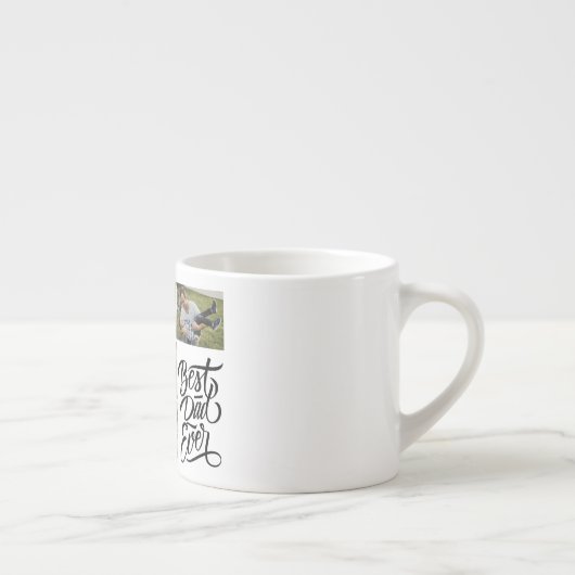 Creëer Your Ewn 6 Foto Collage Beste vader ooit Espresso Kop (Rechts)