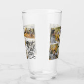 Creëer Your Ewn 6 Foto Collage Beste vader ooit Glas (Rechts)