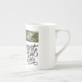 Creëer Your Ewn 6 Foto Collage Beste vader ooit Porselein Kop (Rechts)