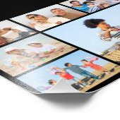 Creëer Your Ewn 6 Foto Collage Foto Uitbreiding Afdruk (Hoek)