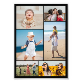 Creëer Your Ewn 6 Foto Collage Foto Uitbreiding Foto Afdruk