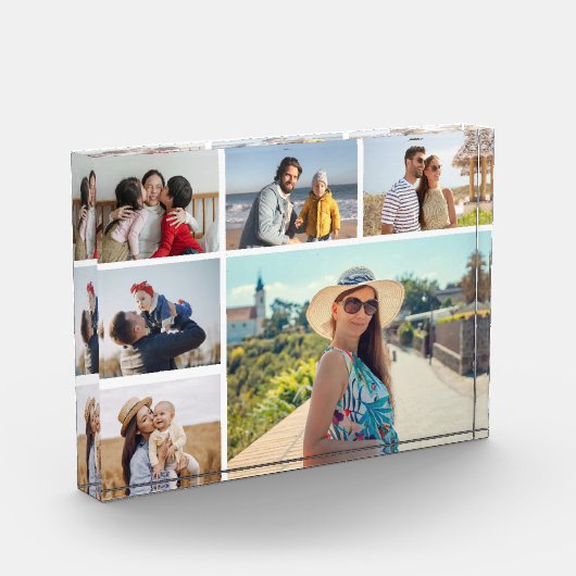 Creëer Your Ewn 6 Photo Collage Photo Block Fotoblokken (Links)