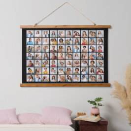 Creëer Your Ewn 70 Photo Collage Hangend Wandkleed