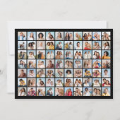 Creëer Your Ewn 70 Photo Collage Kaart (Voorkant)