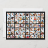 Creëer Your Ewn 70 Photo Collage Kaart (Voorkant)