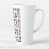 Creëer Your Ewn 70 Photo Collage Latte Mok (Rechts)