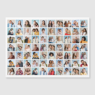 Creëer Your Ewn 70 Photo Collage Magnetic Kaart