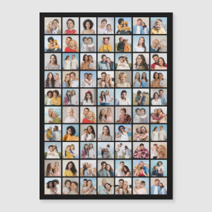 Creëer Your Ewn 70 Photo Collage Magnetic Kaart