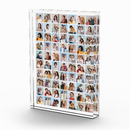 Creëer Your Ewn 70 Photo Collage Photo Block Fotoblokken (Rechts)