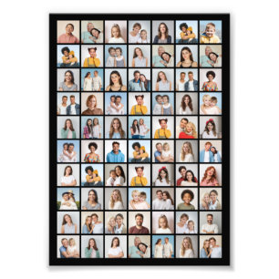 Creëer Your Ewn 70 Photo Collage Photo Enlargement Foto Afdruk