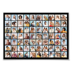 Creëer Your Ewn 70 Photo Collage Photo Enlargement Foto Afdruk