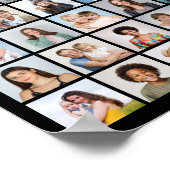 Creëer Your Ewn 70 Photo Collage Poster (Hoek)