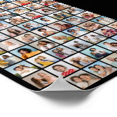 Creëer Your Ewn 70 Photo Collage Poster (Hoek)