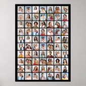 Creëer Your Ewn 70 Photo Collage Poster (Voorkant)